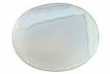 1.5" Polished Blue Lace Agate Worry Stones  - Photo 2